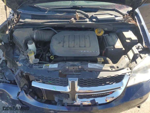 2015 Dodge Grand Caravan American Value Pkg with VIN 2C4RDGBG5FR599135, listed as a Copart auction lot 50602035 with 219,399 mi miles and Salvage Title. Bid and sale history available at carsss.com. Image 12.