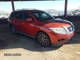 2014 Nissan Pathfinder Platinum with VIN 5N1AR2MN3EC680439, listed as a IAAI auction lot 42618588 with 139,984 mi miles and . Bid and sale history available at DreamBid. Image 1.