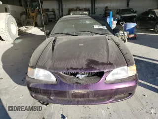 1996 Ford Mustang GT with VIN 1FALP45X9TF226146, listed as a Copart auction lot 42943185 with 60,357 mi miles and Salvage Title. Bid and sale history available at carsss.com. Image 5.