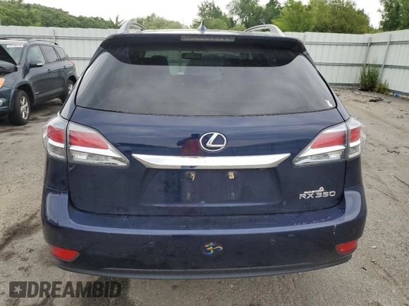2015 Lexus RX 350 with VIN 2T2BK1BA6FC287837, listed as a Copart auction lot 61810915 with 110,347 mi miles and Clean title. Bid and sale history available at DreamBid. Image 6.