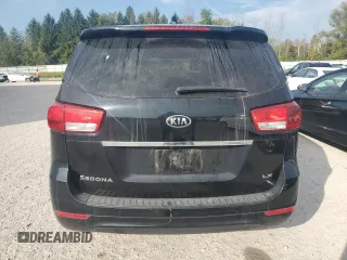 2017 Kia Sedona LX with VIN KNDMB5C16H6306898, listed as a Copart auction lot 71790784 with 51,508 mi miles and Salvage Title. Bid and sale history available at carsss.com. Image 6.