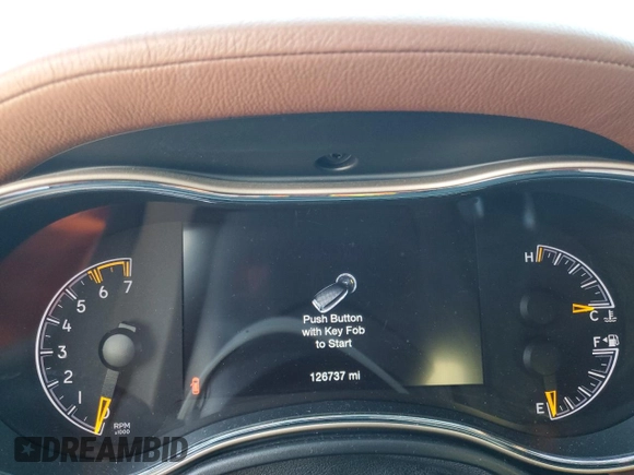 2017 Jeep Grand Cherokee Summit with VIN 1C4RJFJT4HC689096, listed as a Copart auction lot 48569155 with 126,737 mi miles and Salvage title. Bid and sale history available at DreamBid. Image 9.