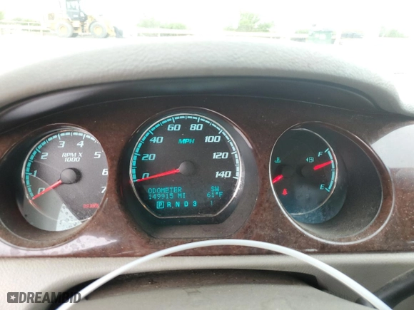 2011 Buick Lucerne CXL with VIN 1G4HC5EM3BU116190, listed as a Copart auction lot 52891405 with 149,915 mi miles and Clean Title. Bid and sale history available at carsss.com. Image 9.