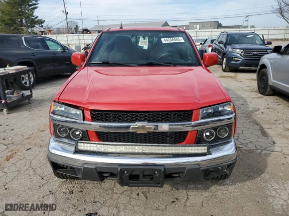 2012 Chevrolet Colorado LT w/2LT with VIN 1GCHTDFE7C8120050, listed as a Copart auction lot 44246485 with 0 mi miles and Salvage Title. Bid and sale history available at carsss.com. Image 5.