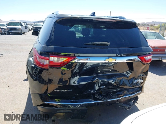 2021 Chevrolet Traverse High Country with VIN 1GNERNKW6MJ115896, listed as a IAAI auction lot 42152769 with 80,107 mi miles and . Bid and sale history available at DreamBid. Image 16.