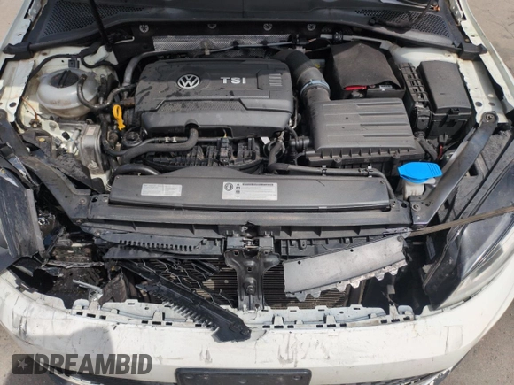 2017 Volkswagen GTI S with VIN 3VW4T7AU0HM034562, listed as a Copart auction lot 54372365 with 88,211 mi miles and Salvage title. Bid and sale history available at DreamBid. Image 11.