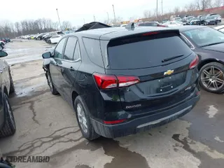2023 Chevrolet Equinox LT with VIN 3GNAXKEG5PL153821, listed as a IAAI auction lot 41601582 with 20,743 mi miles. Bid and sale history available at carsss.com. Image 3.