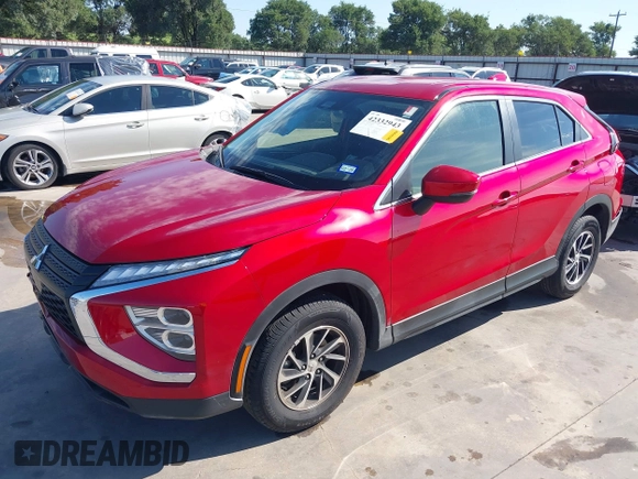 2024 Mitsubishi Eclipse Cross ES with VIN JA4ATUAA9RZ001094, listed as a IAAI auction lot 42332943 with 19,382 mi miles and . Bid and sale history available at DreamBid. Image 19.