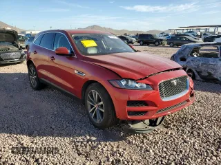 2020 Jaguar F-Pace 25t Prestige with VIN SADCK2FX3LA648118, listed as a Copart auction lot 86134234 with 60,053 mi miles and Salvage title. Bid and sale history available at DreamBid. Image 4.
