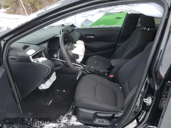 2021 Toyota Corolla L with VIN 5YFBPMBE9MP152360, listed as a Copart auction lot 83143844 with 136,981 mi miles and Salvage Title. Bid and sale history available at carsss.com. Image 7.