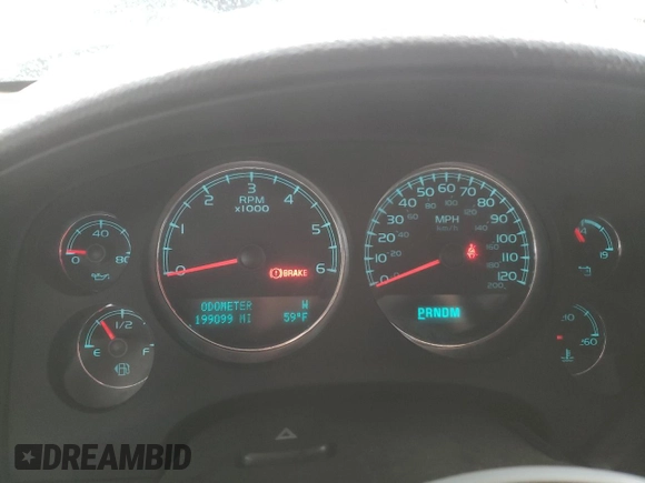 2011 Chevrolet Tahoe LS with VIN 1GNSCAE09BR364423, listed as a Copart auction lot 48346675 with 199,099 mi miles and Salvage title. Bid and sale history available at DreamBid. Image 9.