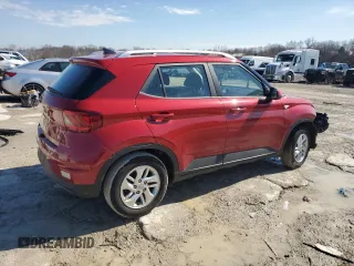 2020 Hyundai Venue SEL with VIN KMHRC8A37LU029722, listed as a Copart auction lot 45953555 with 35,223 mi miles and Salvage Title. Bid and sale history available at DreamBid. Image 3.