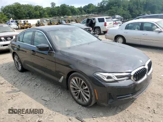 2023 BMW 5 Series 540i xDrive with VIN WBA73BJ05PWY16917, listed as a Copart auction lot 66885104 with 13,421 mi miles and Salvage Title. Bid and sale history available at carsss.com. Image 4.
