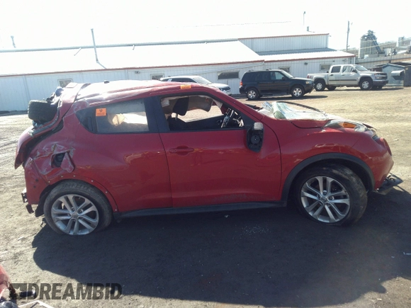 2016 Nissan Juke S with VIN JN8AF5MV2GT656896, listed as a IAAI auction lot 41663715 with Not Provided miles and . Bid and sale history available at carsss.com. Image 12.