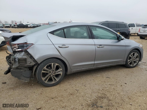 2017 Hyundai Elantra SE with VIN 5NPD84LF9HH006332, listed as a Copart auction lot 42926245 with 124,463 mi miles and Salvage Title. Bid and sale history available at carsss.com. Image 3.