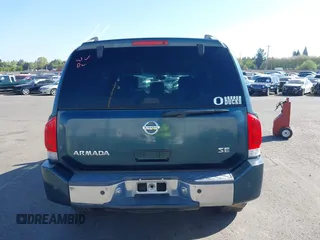 2006 Nissan Armada LE z VIN 5N1AA08B76N715551, wystawiony jako IAAI lot #42039846 z przebiegiem 177 840 mil mil oraz . Historia ofert i sprzedaży dostępna na DreamBid. Obrazek 17.