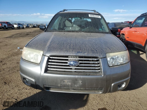 2007 Subaru Forester X with VIN JF1SG63617G715092, listed as a Copart auction lot 80964434 with 140,827 mi miles and Salvage Title. Bid and sale history available at carsss.com. Image 5.
