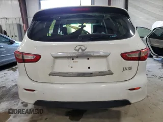 2013 Infiniti JX35 with VIN 5N1AL0MM6DC337958, listed as a Copart auction lot 54516625 with 148,614 mi miles and Salvage Title. Bid and sale history available at DreamBid. Image 6.