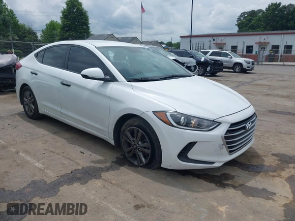 2017 Hyundai Elantra SE z VIN 5NPD84LF5HH132588, wystawiony jako IAAI lot #42380298 z przebiegiem 35 495 mil mil oraz . Historia ofert i sprzedaży dostępna na DreamBid. Obrazek 1.