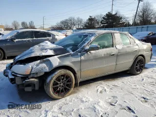 2000 Acura TL with VIN 19UUA5664YA057980, listed as a Copart auction lot 45002265 with 219,262 mi miles and Salvage Title. Bid and sale history available at carsss.com. Image 1.