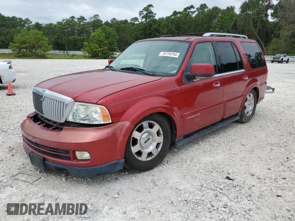 2005 Lincoln Navigator Luxury with VIN 5LMFU27565LJ07127, listed as a Copart auction lot 70726204 with 0 mi miles and Salvage Title. Bid and sale history available at carsss.com. Image 1.