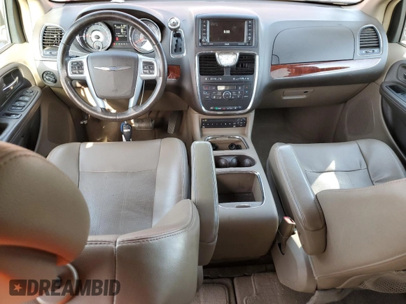2012 Chrysler Town & Country Touring-L with VIN 2C4RC1CG1CR270216, listed as a Copart auction lot 52102275 with 78,600 mi miles and Salvage Title. Bid and sale history available at carsss.com. Image 8.