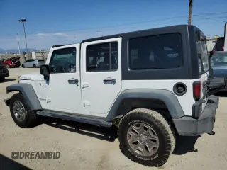 2015 Jeep Wrangler Unlimited Rubicon with VIN 1C4BJWFG6FL585283, listed as a Copart auction lot 88570895 with 0 mi miles and Salvage Title. Bid and sale history available at carsss.com. Image 2.