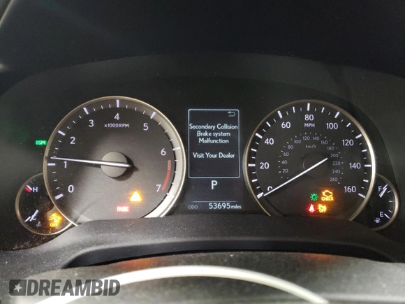 2021 Lexus RX with VIN 2T2HZMDAXMC307489, listed as a Copart auction lot 52098545 with 53,695 mi miles and Salvage Title. Bid and sale history available at carsss.com. Image 9.
