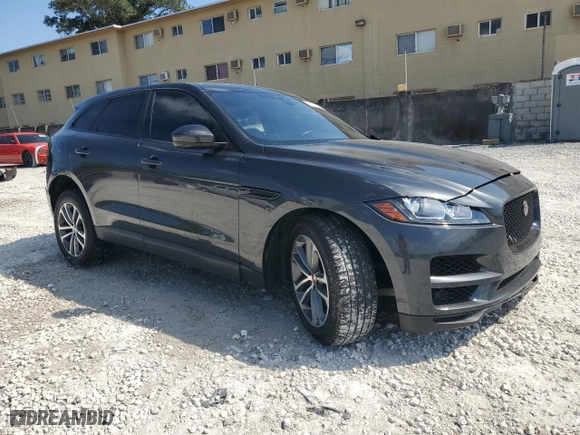 2020 Jaguar F-PACE 25t Premium with VIN SADCJ2FX0LA646149, listed as a Copart auction lot 50767125 with 36,306 mi miles and Non Repairable. Bid and sale history available at carsss.com. Image 4.