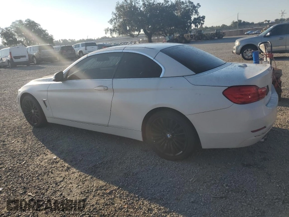 2014 BMW 4 Series 428i with VIN WBA3V7C58EP770621, listed as a Copart auction lot 72021844 with 61,475 mi miles and Salvage Title. Bid and sale history available at DreamBid. Image 2.