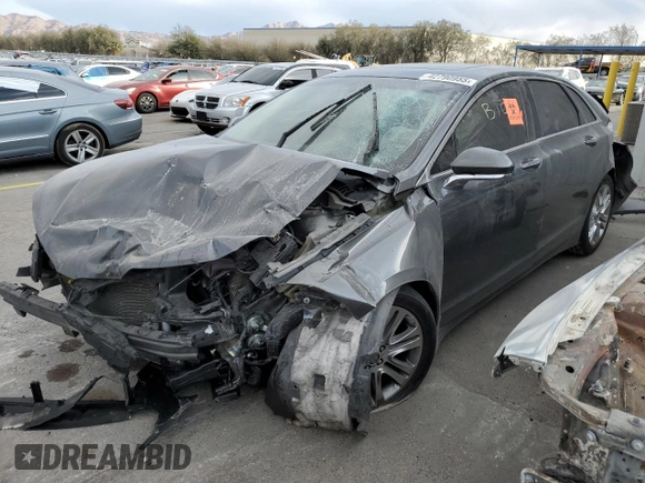 2016 Lincoln MKZ with VIN 3LN6L2G97GR609352, listed as a Copart auction lot 42790955 with 0 mi miles and Salvage Title. Bid and sale history available at carsss.com. Image 1.
