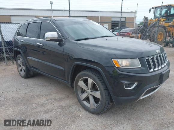 2016 Jeep Grand Cherokee Limited z VIN 1C4RJFBGXGC416941, wystawiony jako IAAI lot #42100653 z przebiegiem 152 559 mil mil oraz . Historia ofert i sprzedaży dostępna na DreamBid. Obrazek 1.