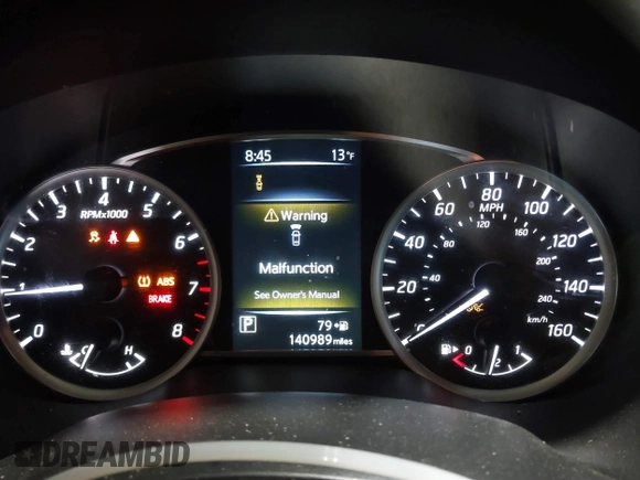 2018 Nissan Sentra SV with VIN 3N1AB7AP9JY347064, listed as a IAAI auction lot 41380225 with 140,989 mi miles and . Bid and sale history available at DreamBid. Image 7.