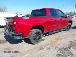 2021 Chevrolet Silverado 1500 LT Trail Boss with VIN 1GCPYFED3MZ381916, listed as a IAAI auction lot 42032978 with 20,734 mi miles and . Bid and sale history available at DreamBid. Image 4.