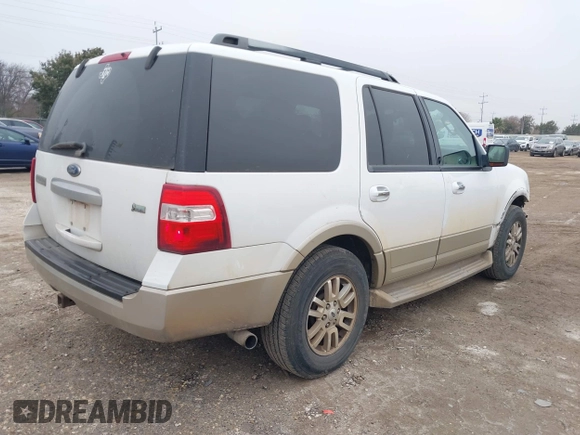 2010 Ford Expedition Eddie Bauer with VIN 1FMJU1H53AEA07197, listed as a IAAI auction lot 41443917 with 181,273 mi miles and . Bid and sale history available at DreamBid. Image 4.