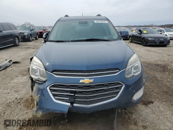 2017 Chevrolet Equinox LT with VIN 2GNALCEK3H6190376, listed as a Copart auction lot 44612015 with 135,797 mi miles and Salvage Title. Bid and sale history available at carsss.com. Image 5.