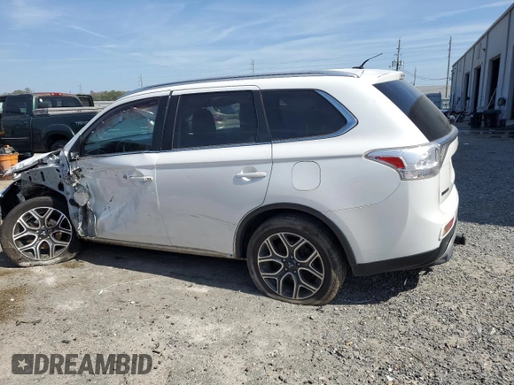 2015 Mitsubishi Outlander GT with VIN JA4JZ4AX7FZ003912, listed as a Copart auction lot 47127155 with 119,901 mi miles and Salvage title. Bid and sale history available at DreamBid. Image 2.