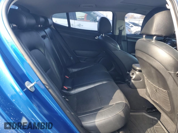 2018 Kia Stinger Premium with VIN KNAE25LA8J6021241, listed as a Copart auction lot 42581885 with 95,339 mi miles and Salvage Title. Bid and sale history available at carsss.com. Image 10.