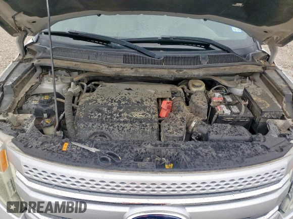 2014 Ford Explorer XLT with VIN 1FM5K7D83EGB00242, listed as a Copart auction lot 60711375 with 159,957 mi miles and Salvage title. Bid and sale history available at DreamBid. Image 12.