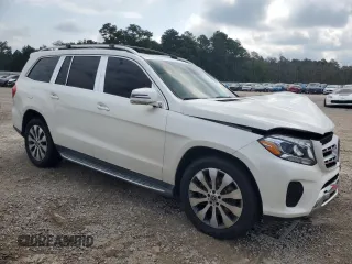 2017 Mercedes-Benz GLS 450 with VIN 4JGDF6EE7HA969724, listed as a Copart auction lot 62549654 with 99,553 mi miles and Salvage Title. Bid and sale history available at DreamBid. Image 4.