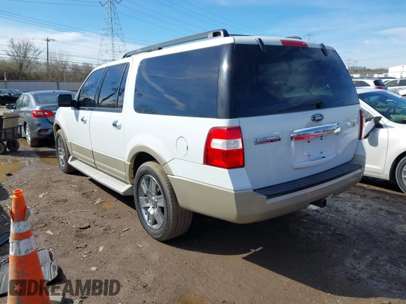 2010 Ford Expedition EL Eddie Bauer with VIN 1FMJK1J5XAEB45027, listed as a IAAI auction lot 41864617 with 125,944 mi miles. Bid and sale history available at carsss.com. Image 3.
