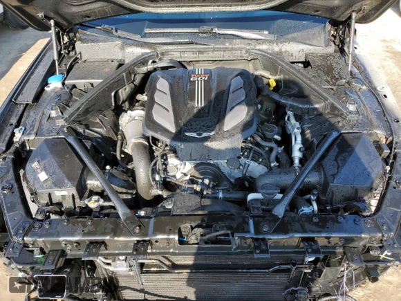 2019 Genesis G80 3.3T Sport with VIN KMTFN4JB1KU322582, listed as a Copart auction lot 89179275 with 44,629 mi miles and Salvage Title. Bid and sale history available at carsss.com. Image 11.