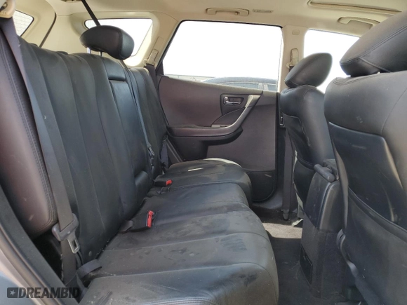 2007 Nissan Murano S with VIN JN8AZ08W47W640002, listed as a Copart auction lot 65936704 with 117,762 mi miles and Salvage Title. Bid and sale history available at carsss.com. Image 10.