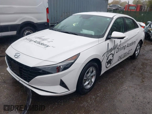 2023 Hyundai Elantra SE with VIN 5NPLL4AG4PH112028, listed as a IAAI auction lot 42010402 with 45,476 mi miles and . Bid and sale history available at DreamBid. Image 2.