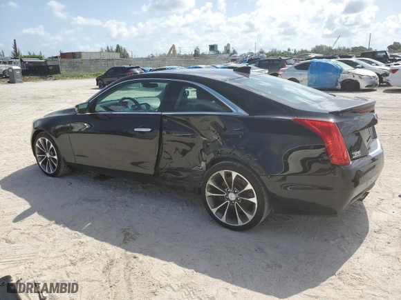 2016 Cadillac ATS Coupe Luxury Collection RWD with VIN 1G6AB1RX7G0141679, listed as a Copart auction lot 63936094 with 116,961 mi miles and Salvage Title. Bid and sale history available at carsss.com. Image 2.