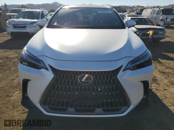 2023 Lexus NX 350h Luxury with VIN JTJHKCEZ1P5008530, listed as a Copart auction lot 77822014 with 32,615 mi miles and Salvage Title. Bid and sale history available at DreamBid. Image 5.