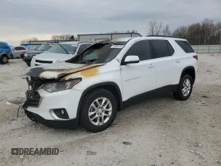 2019 Chevrolet Traverse LT Cloth z VIN 1GNEVGKW3KJ181116, wystawiony jako Copart lot #54089205 z przebiegiem Nie podano mil oraz Nie do naprawy • Non repairable. Historia ofert i sprzedaży dostępna na DreamBid. Obrazek 1.