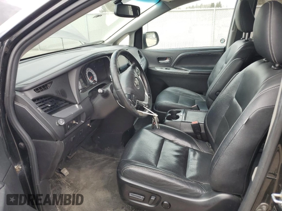 2015 Toyota Sienna SE with VIN 5TDXK3DC1FS562882, listed as a Copart auction lot 51804865 with 488,302 mi miles and Clean Title. Bid and sale history available at carsss.com. Image 7.