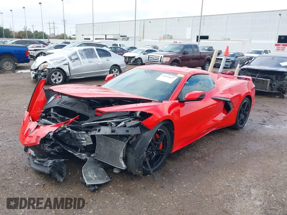 2021 Chevrolet Corvette 2LT with VIN 1G1YB3D40M5103285, listed as a IAAI auction lot 41051857 with 14,286 mi miles. Bid and sale history available at carsss.com. Image 18.