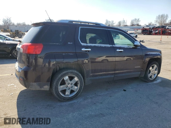 2011 GMC Terrain SLT-2 with VIN 2CTALWEC8B6474214, listed as a Copart auction lot 45301065 with 160,158 mi miles and Clean Title. Bid and sale history available at carsss.com. Image 3.
